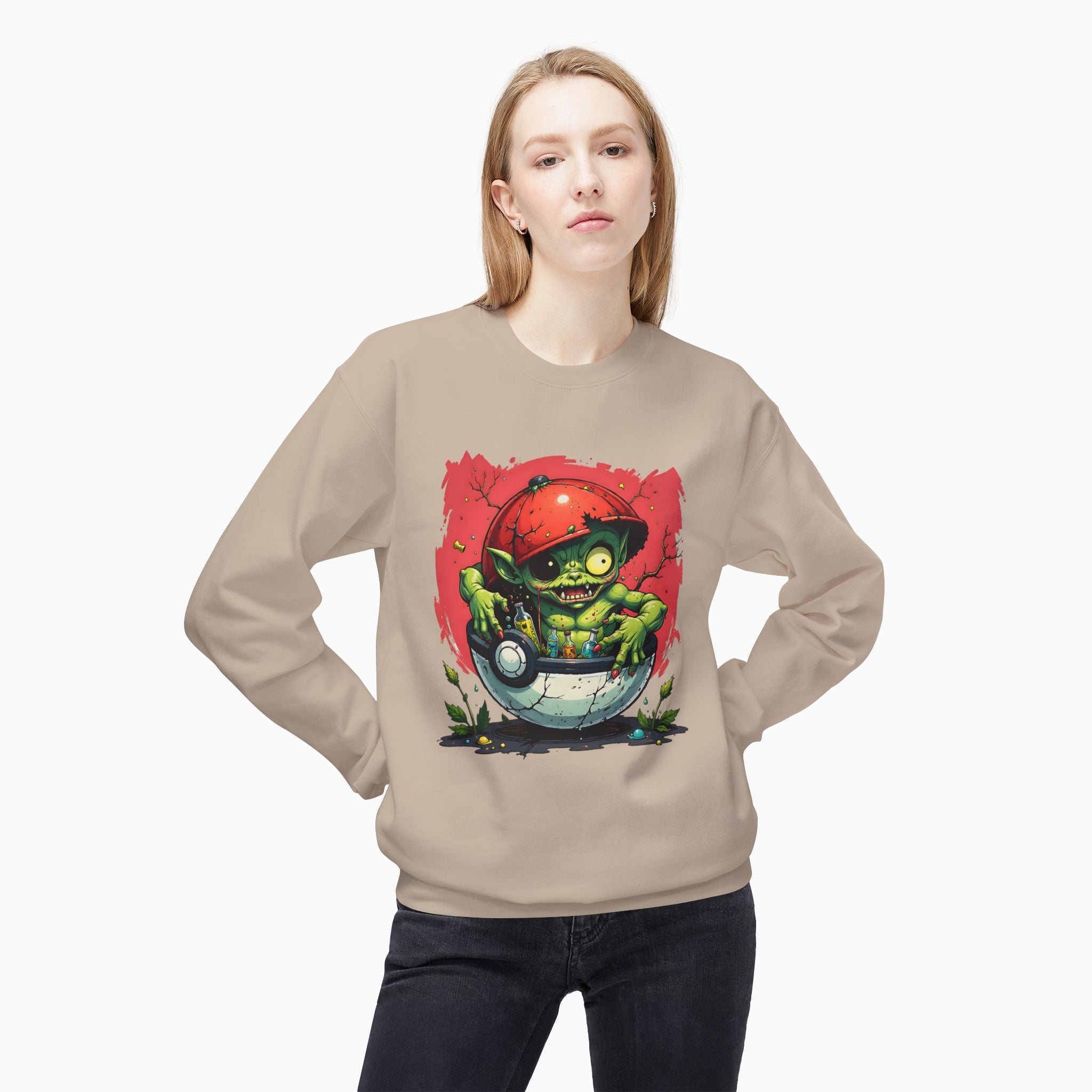 Zombie Poké Ball Unisex Sweatshirt