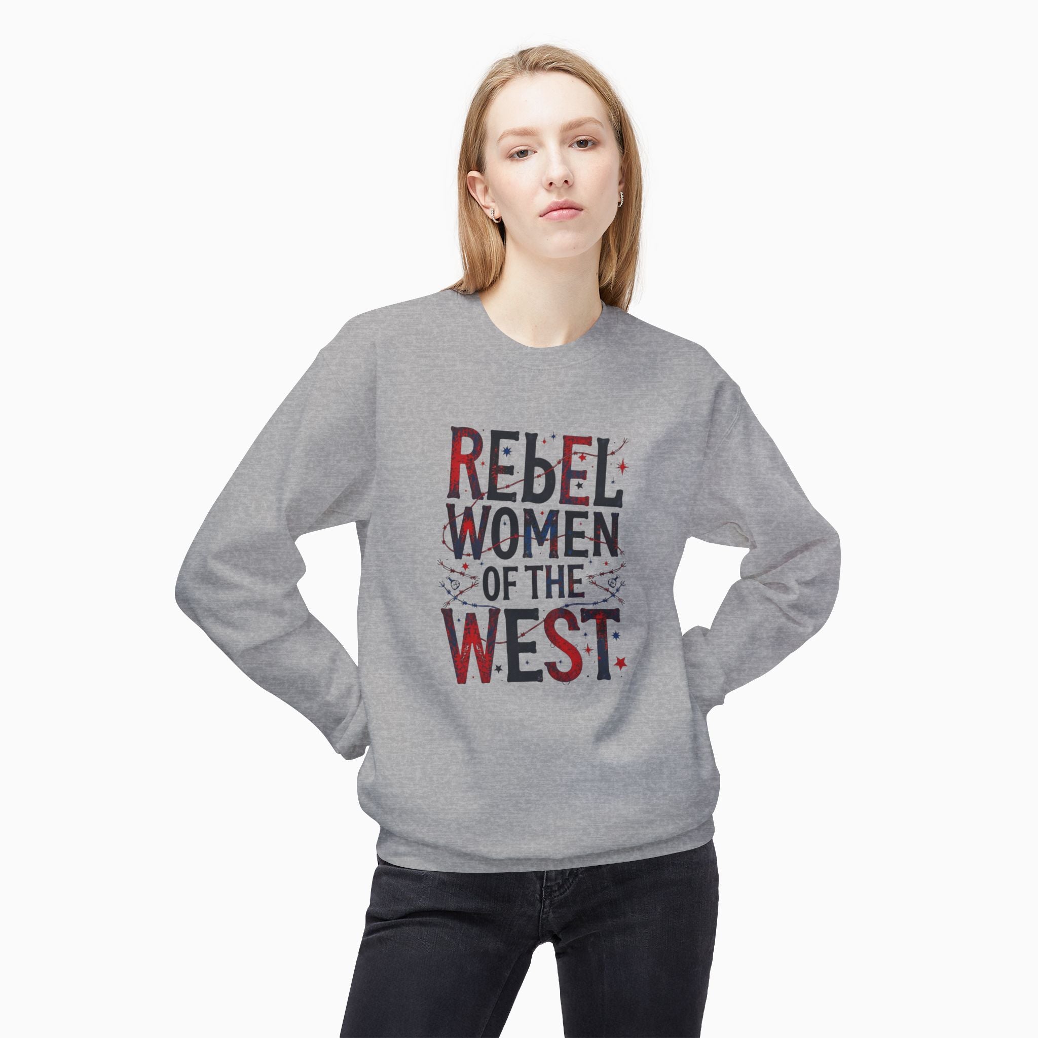 Rebel Women Of The West Unisex Sweatshirt