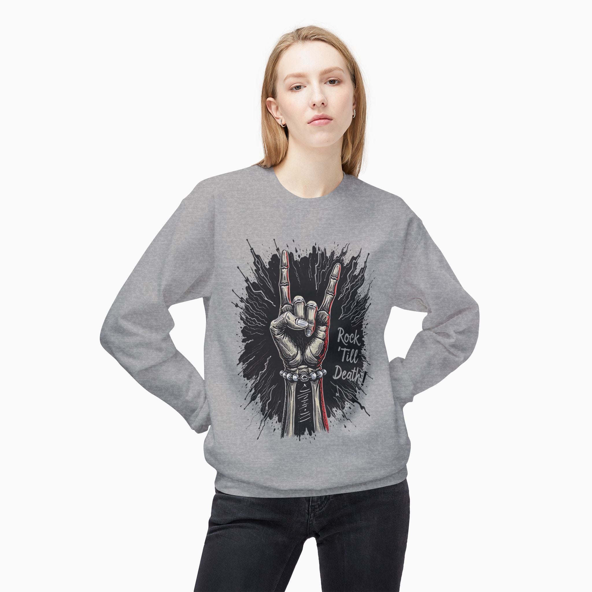 Rock and Roll Till Death Unisex Sweatshirt