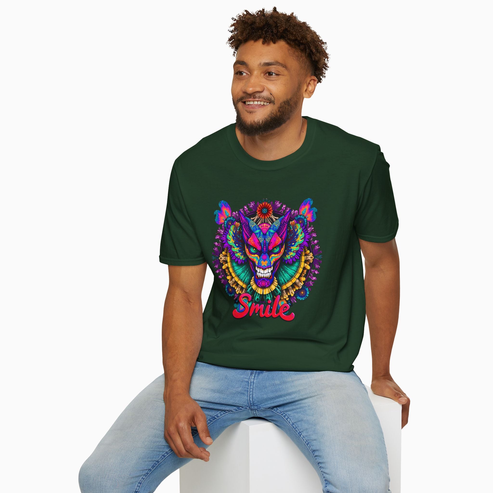 Dragon Smile Pixel Art Unisex T-Shirt