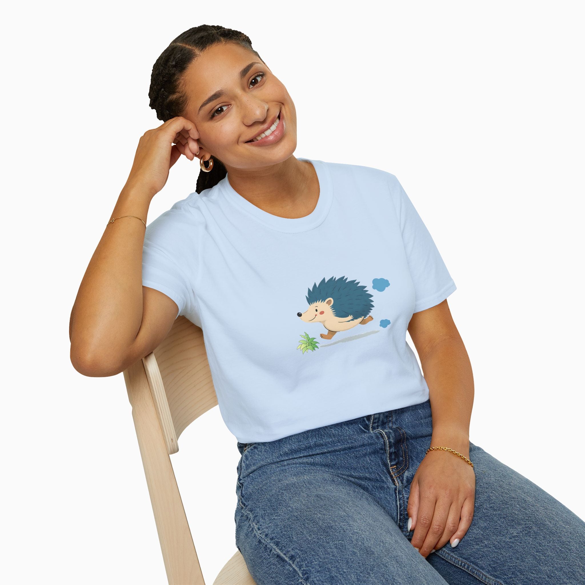 Cute Hedgehog Unisex T-Shirt