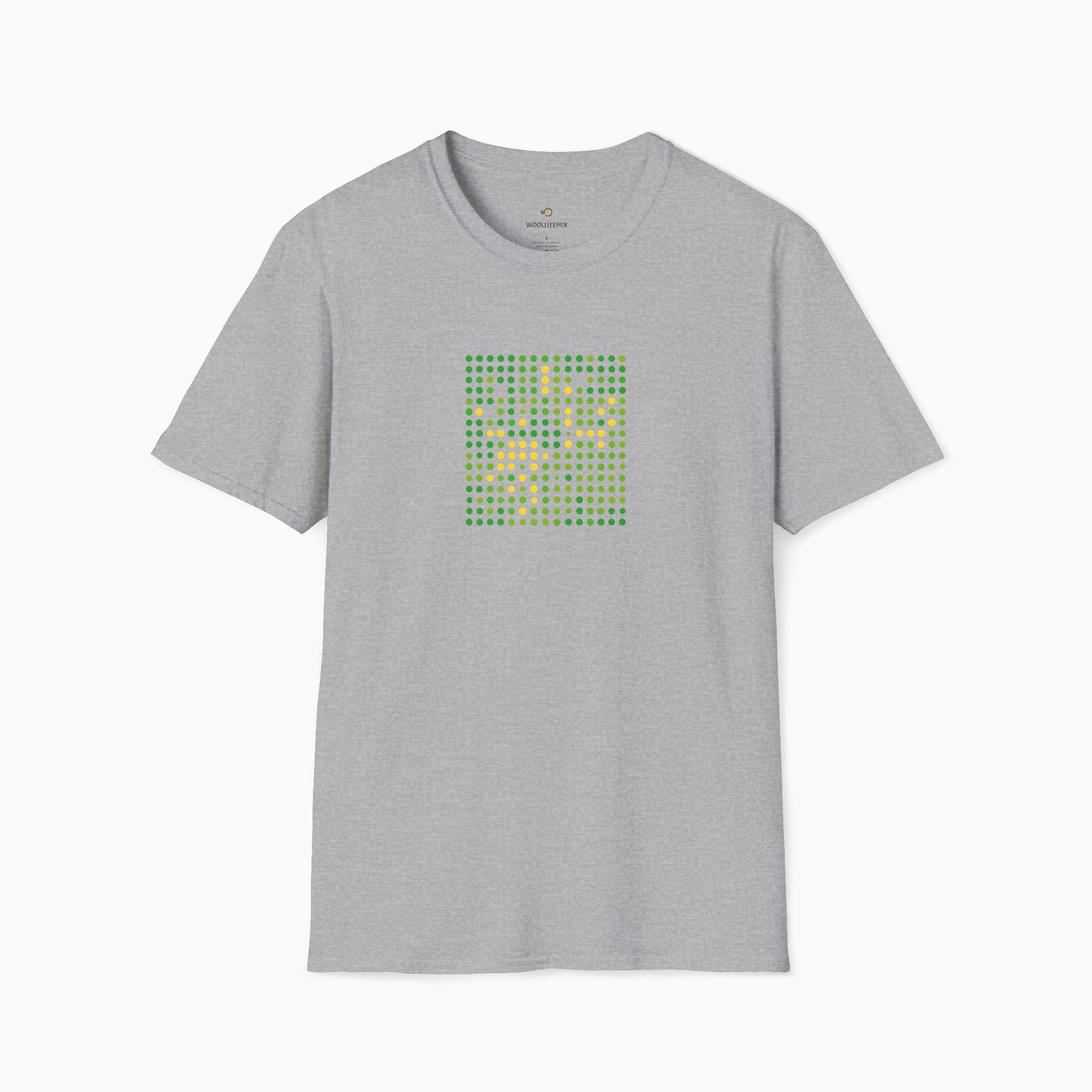 Green & Yellow QR Code Unisex T-Shirt