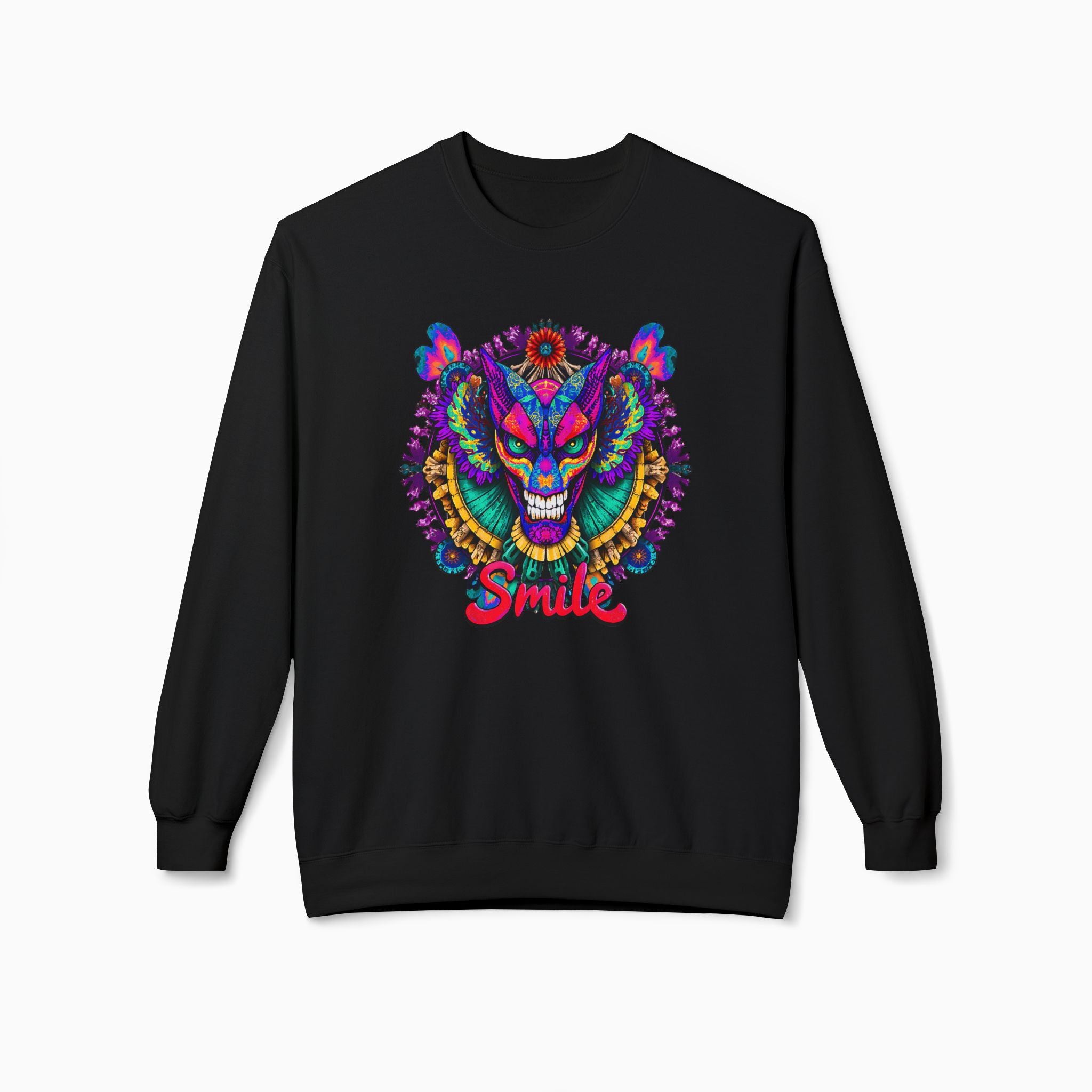 Dragon Smile Pixel Art Unisex Sweatshirt