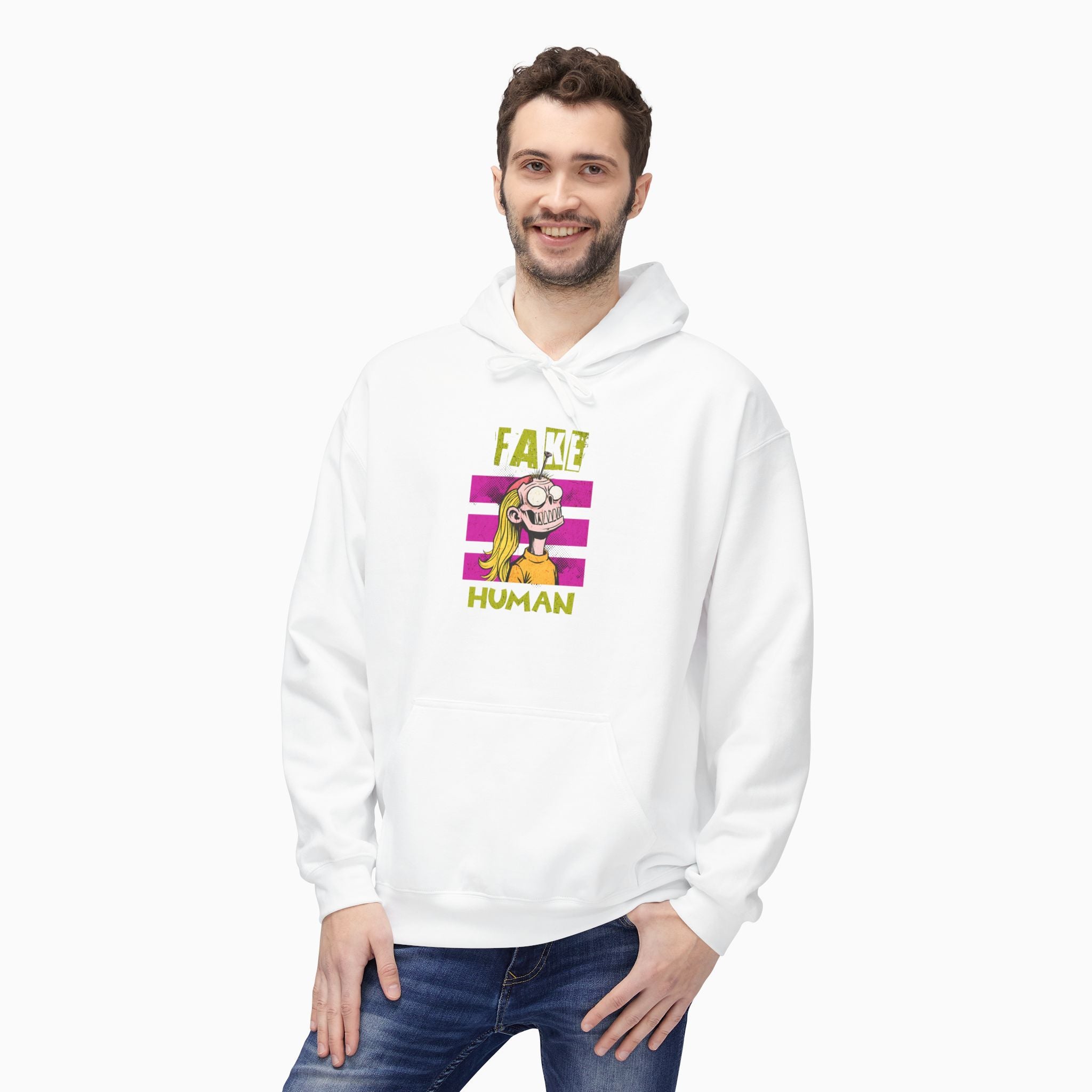 Fake Human Unisex Hoodie