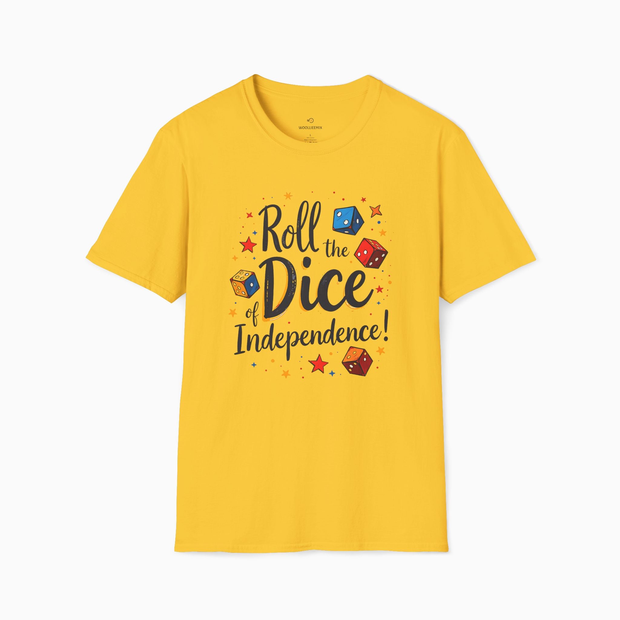 Roll The Dice Of Independence Unisex T-Shirt