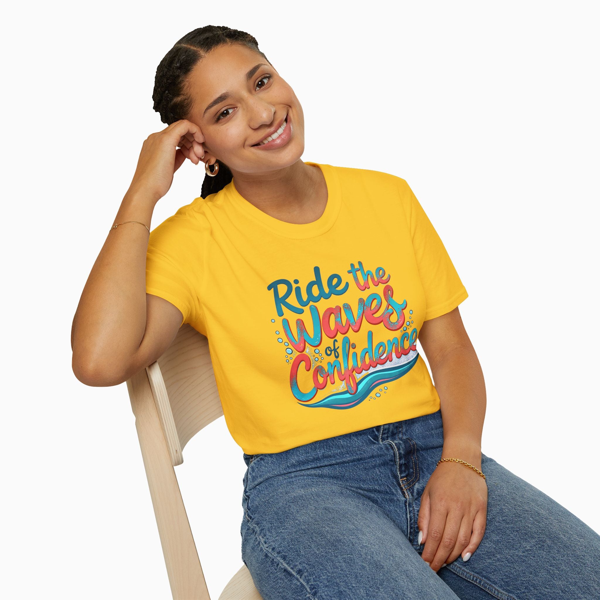 Ride The Waves Of Confidence Unisex T-Shirt