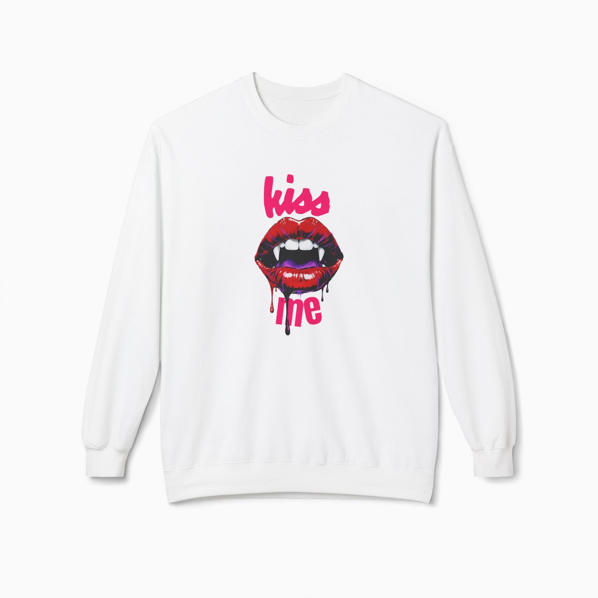 Kiss Me Vampire Unisex Sweatshirt