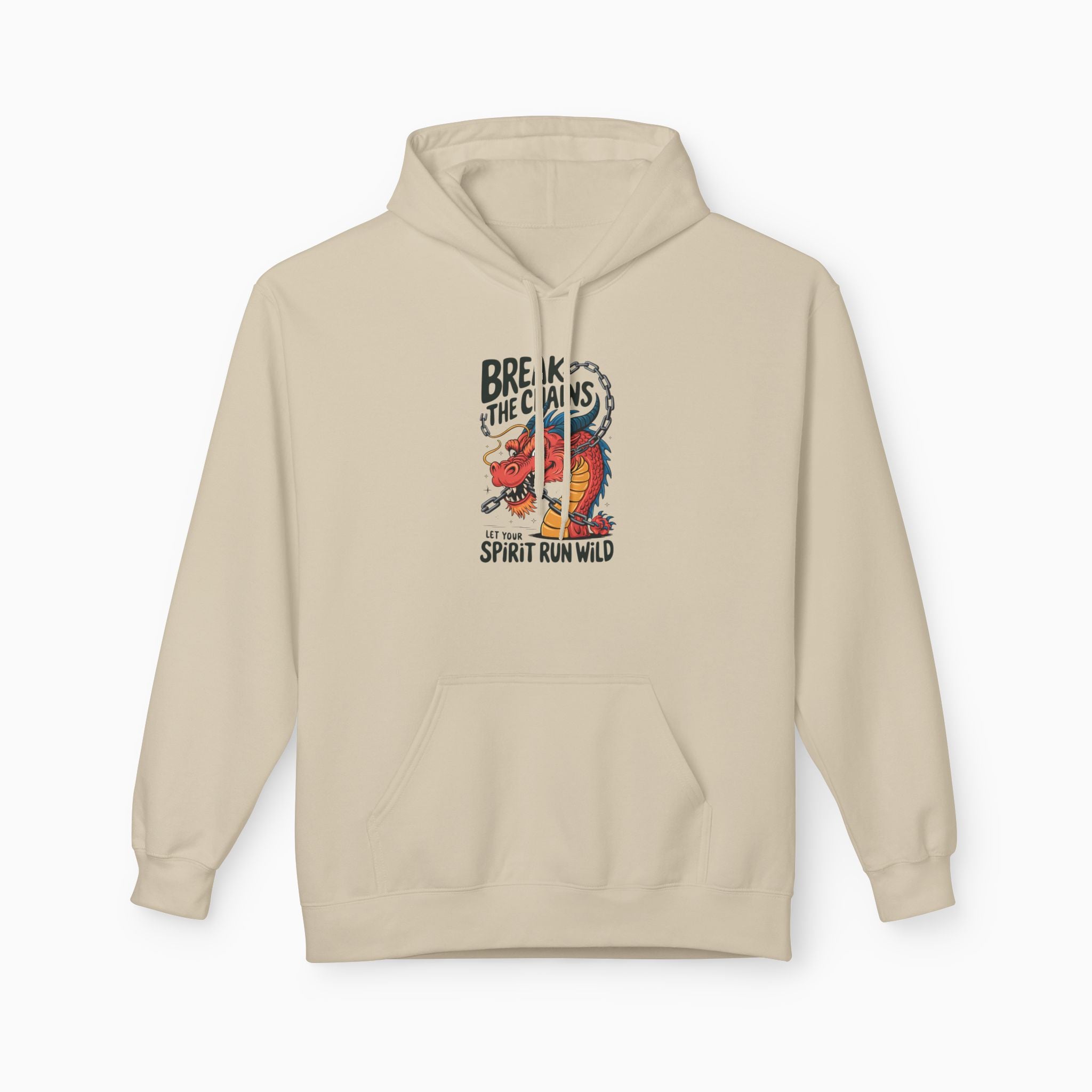 China Dragon Break the Chains Unisex Hoodie