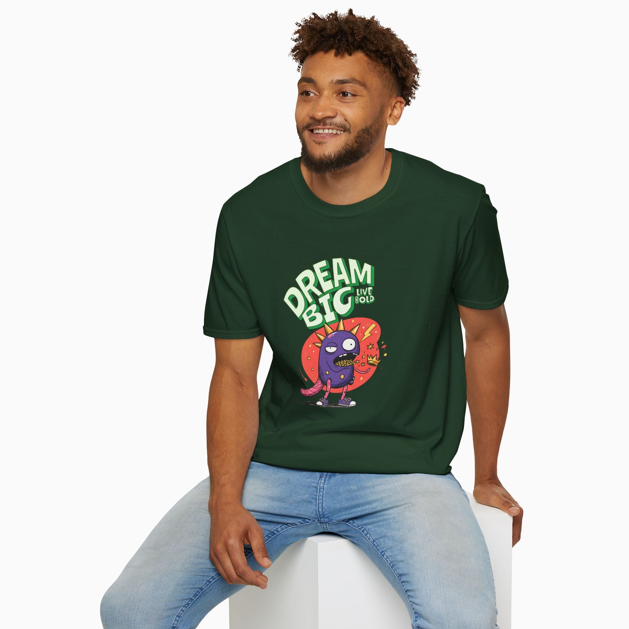 Dream Big, Live Bold Unisex T-Shirt