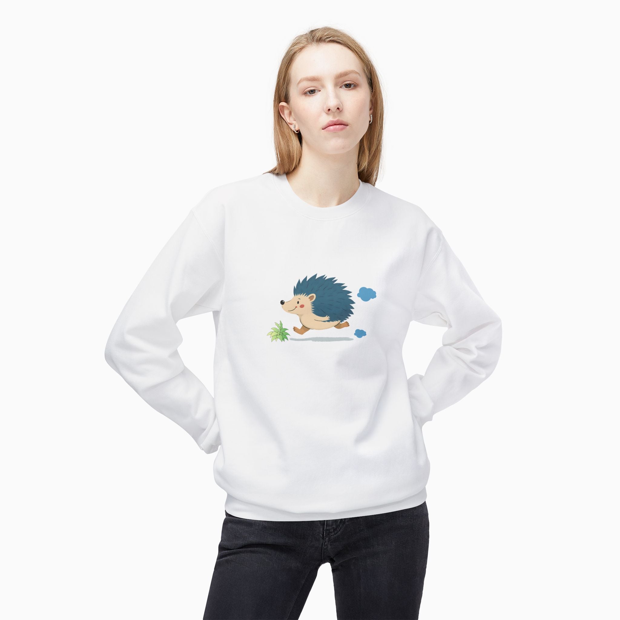 Cute Hedgehog Unisex Sweatshirt