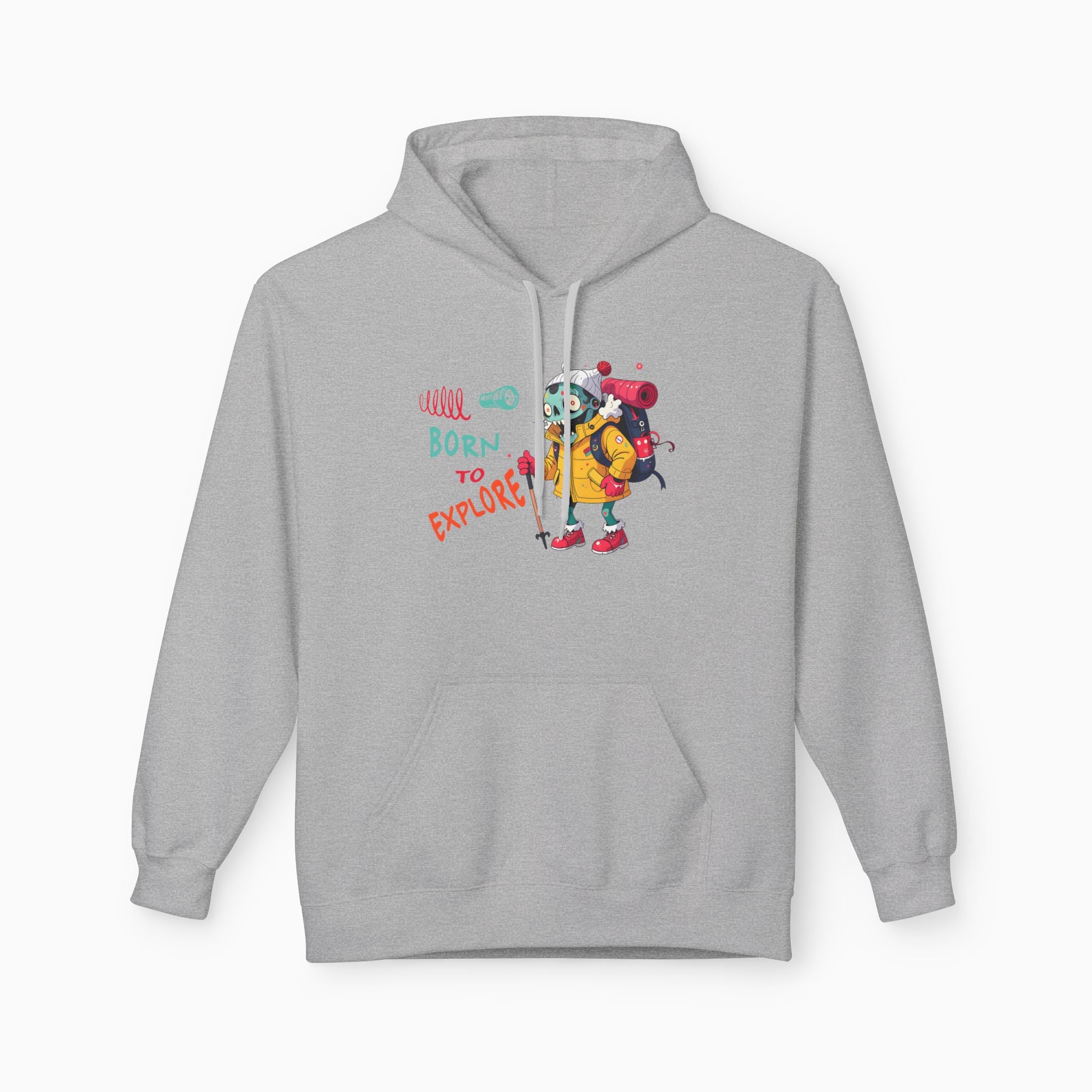 Born To Explore Zombie Unisex Hoodie