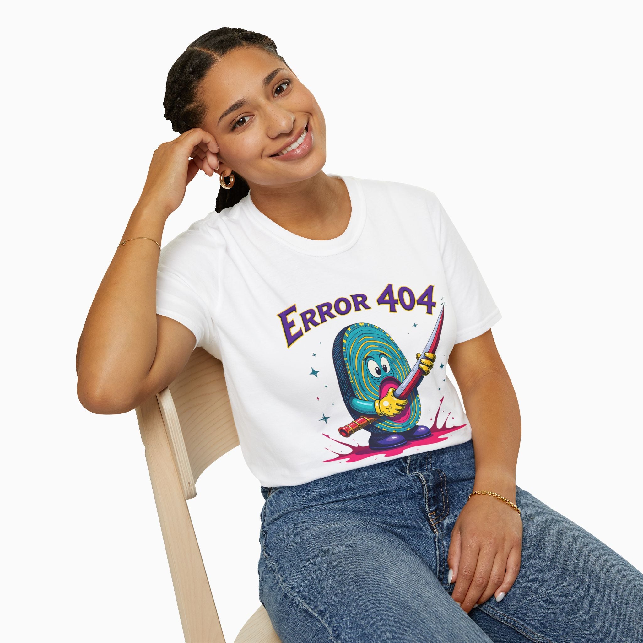 Blood Test Error 404 Unisex T-Shirt