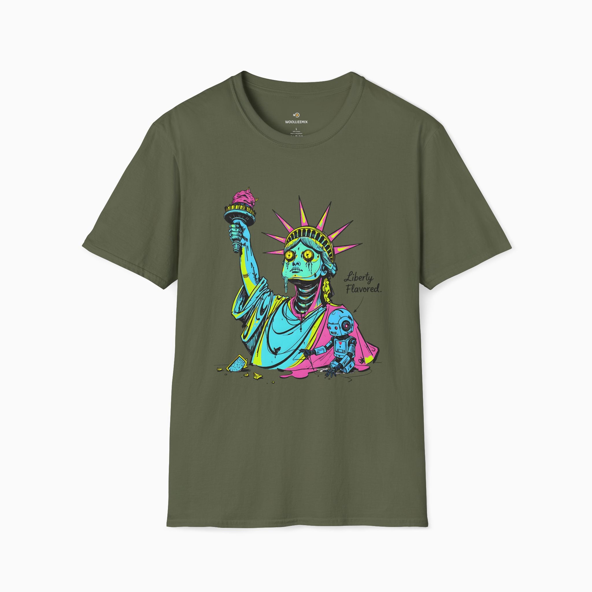 Statute of Liberty Dark Humor Unisex T-Shirt