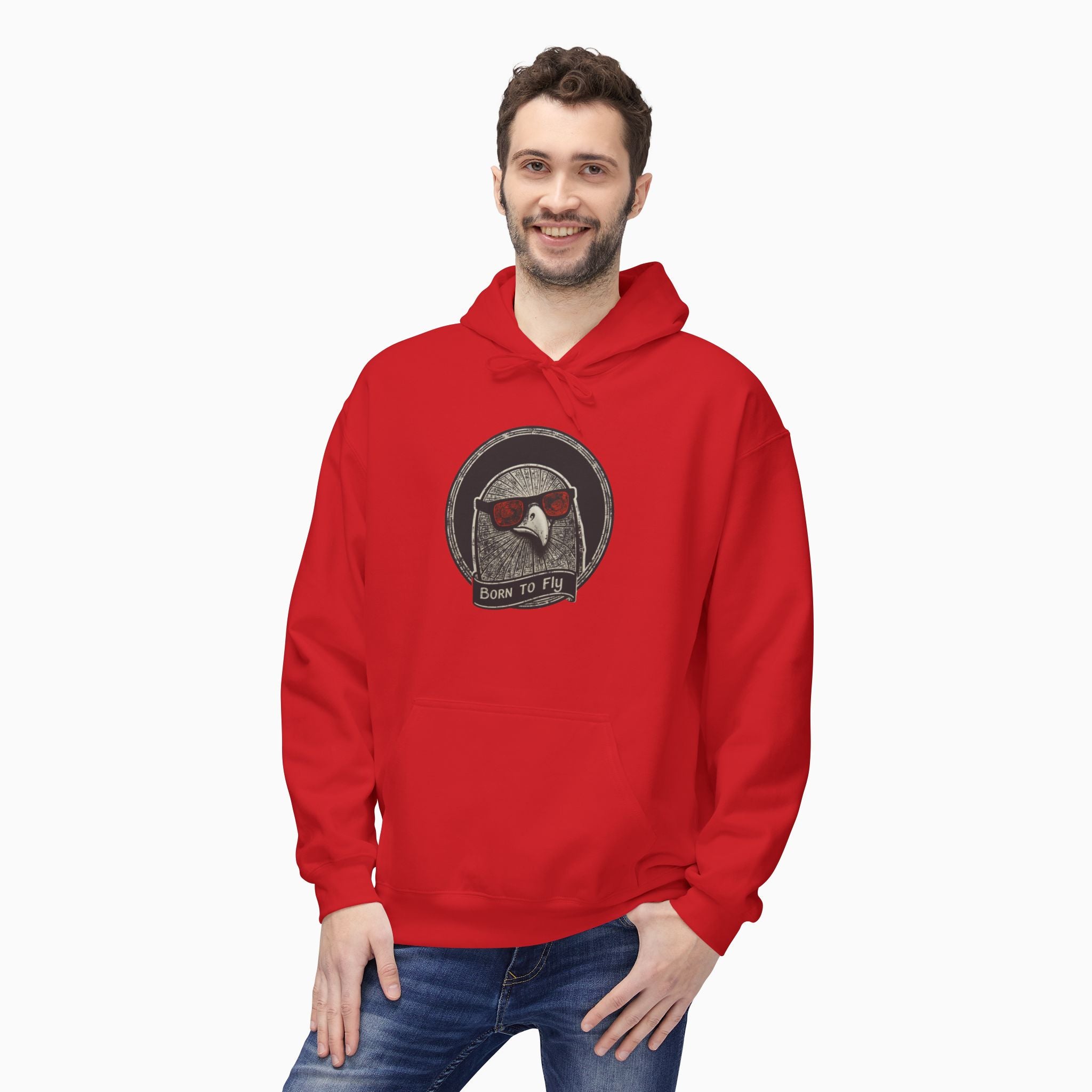 Born To Fly Eagle Unisex Hoodie