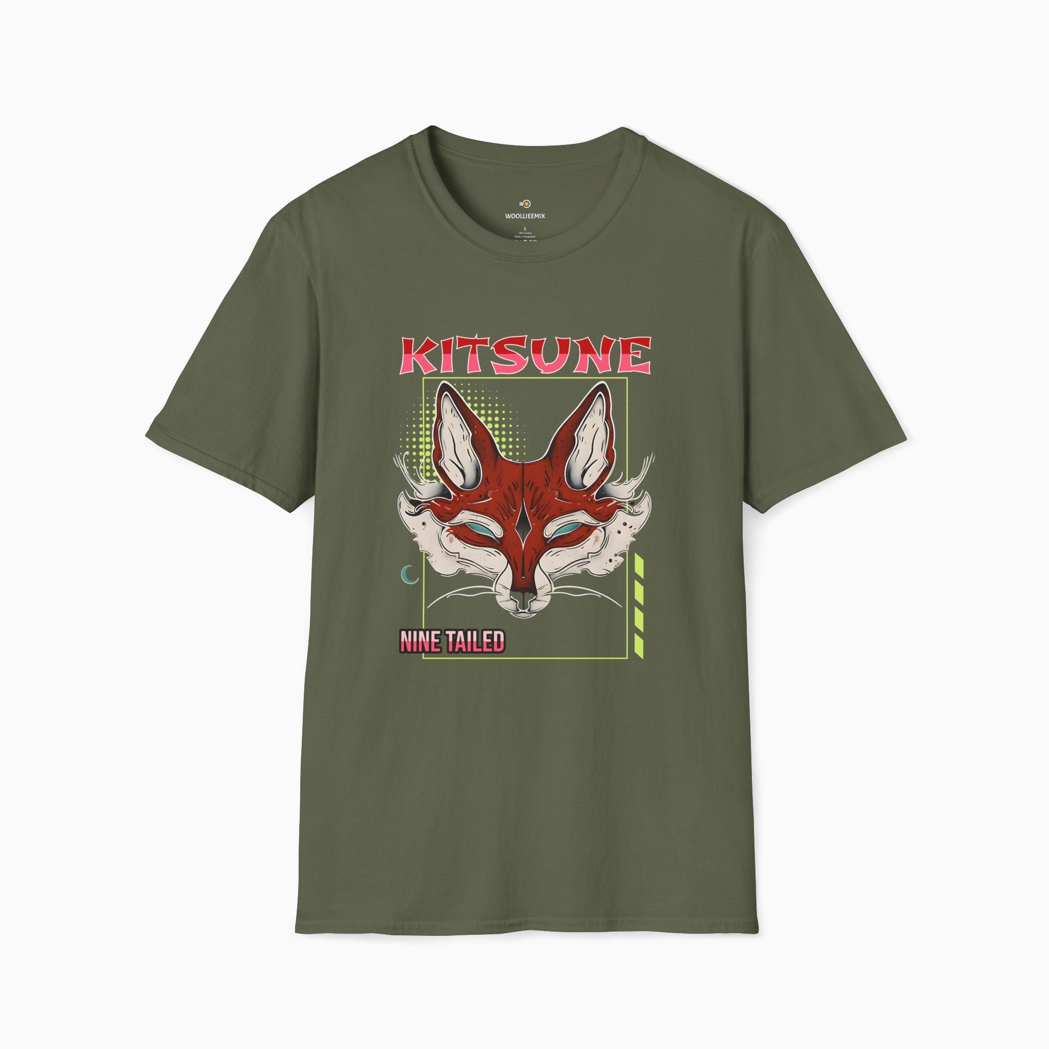 Kitsune Nine Tailed Fox Unisex T-Shirt