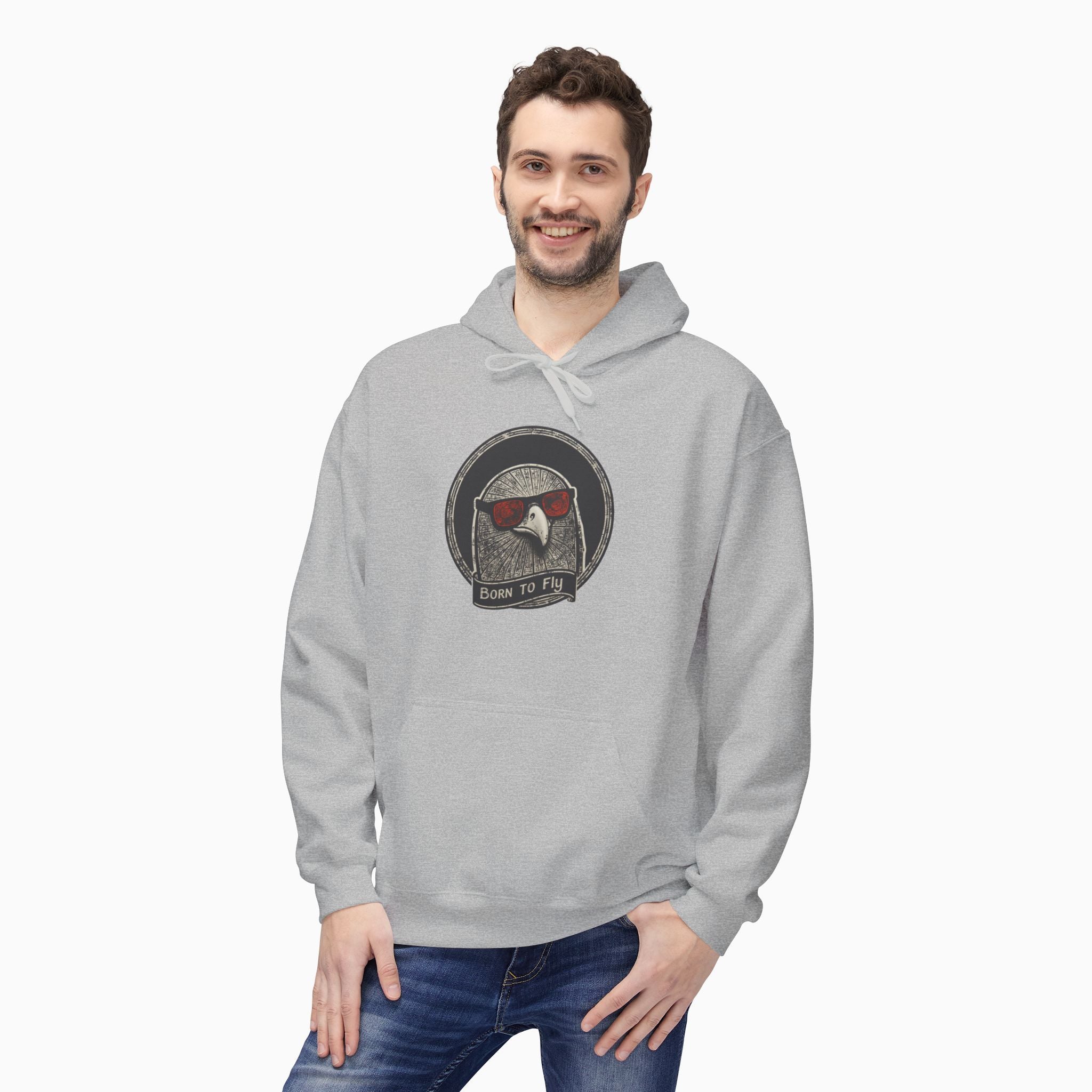 Born To Fly Eagle Unisex Hoodie