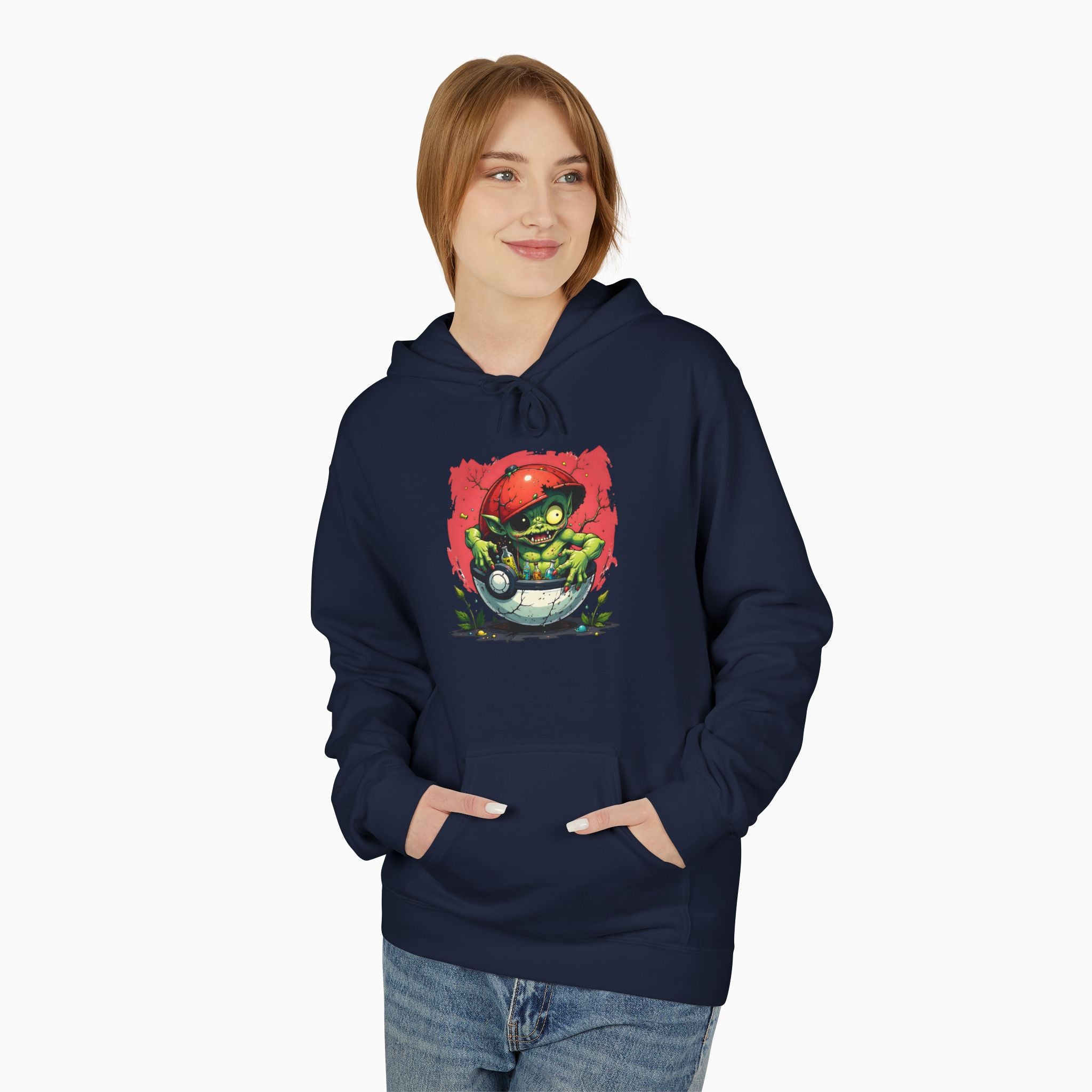 Zombie Poké Ball Unisex Hoodie