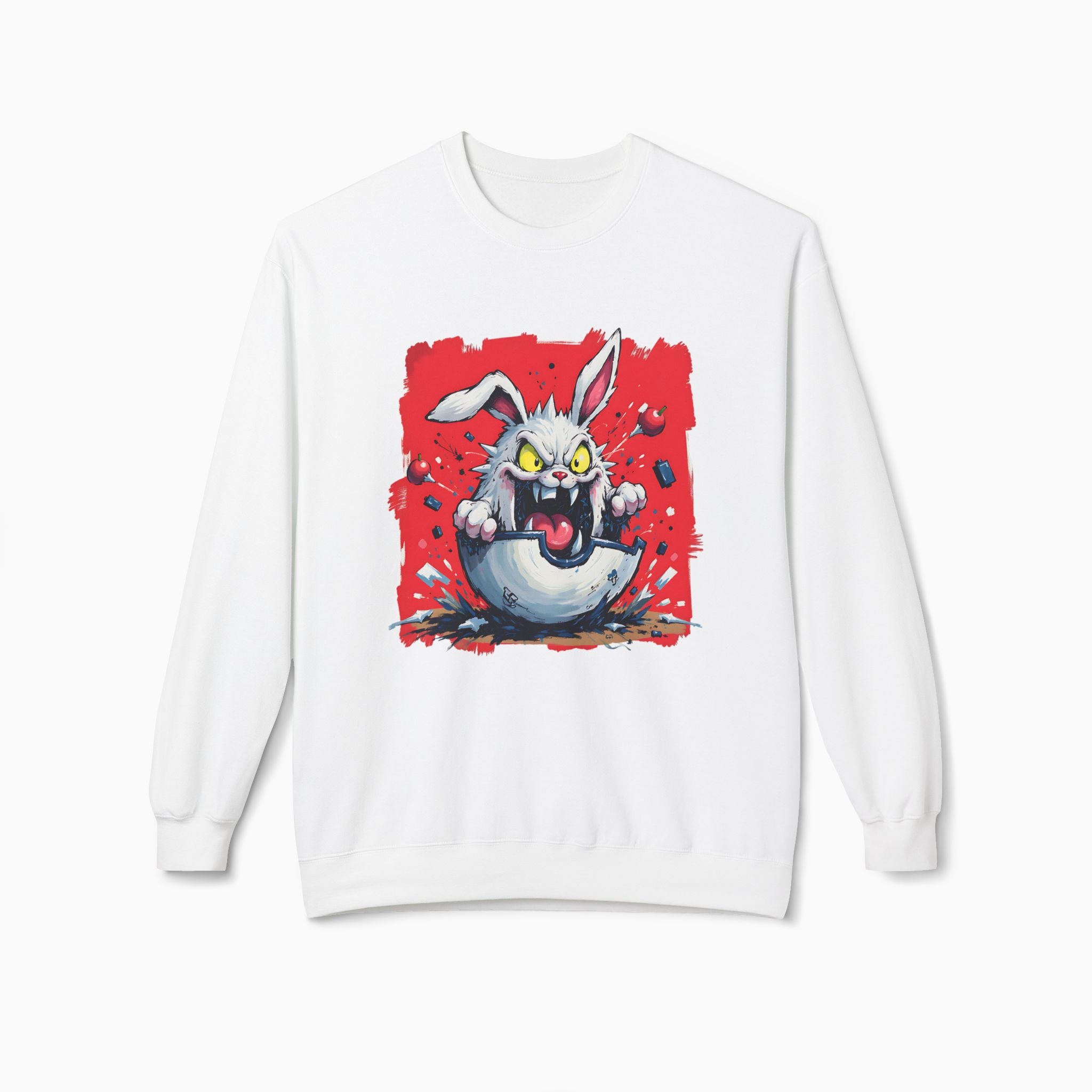 Crazy Rabbit Poké Ball Unisex Sweatshirt