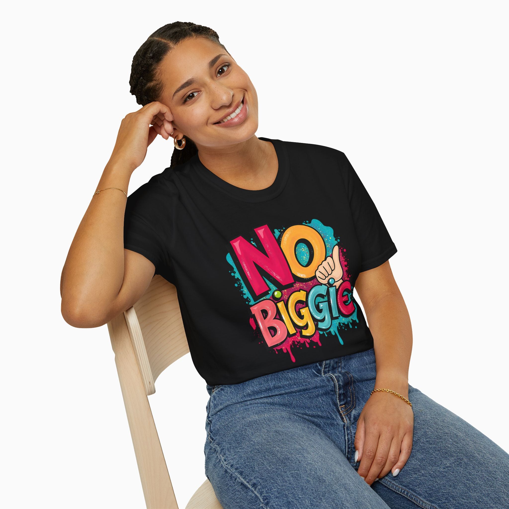 Thumbs Up & No Biggie Unisex T-Shirt