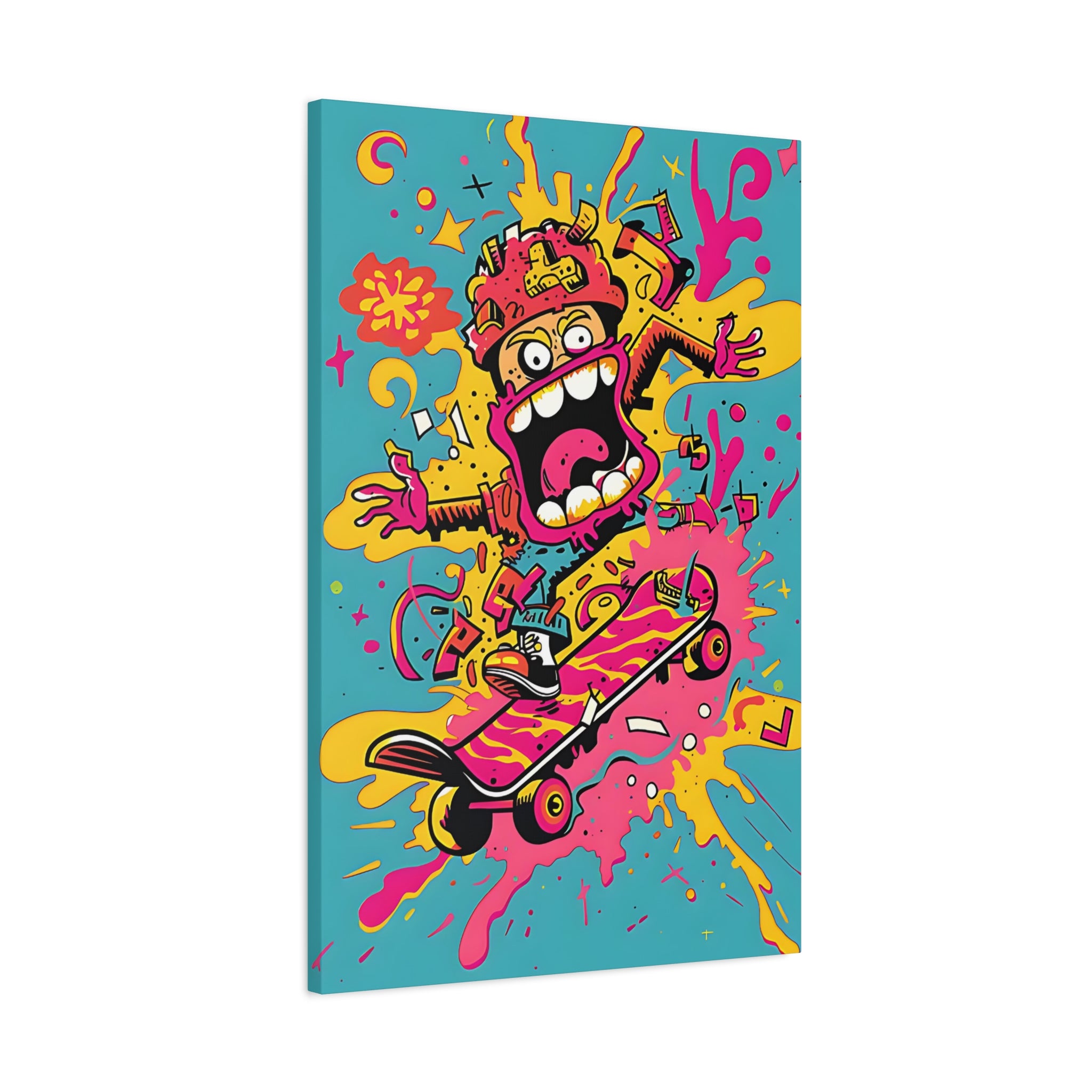 Skateboarder Canvas Print