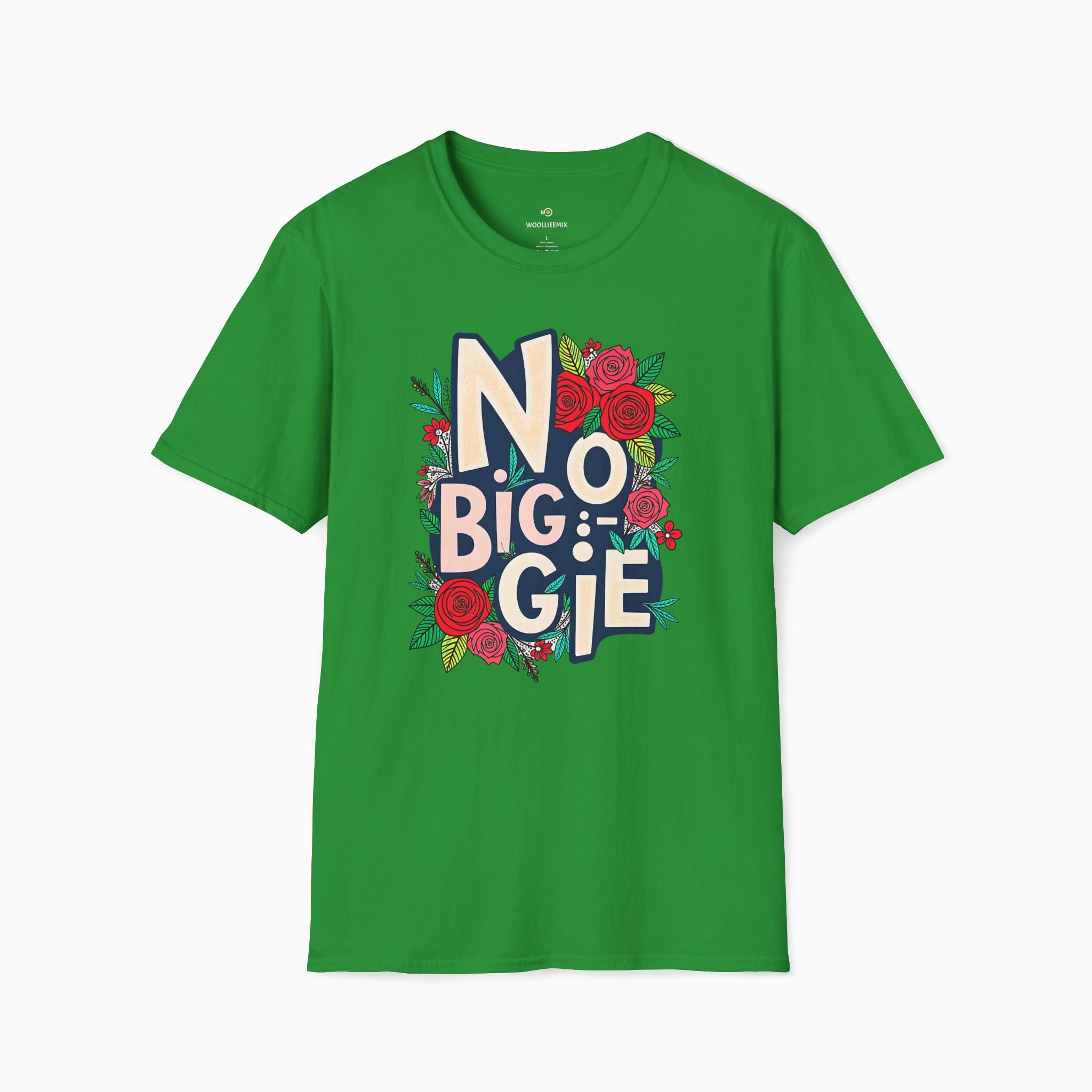 No Biggie With Floral Art  Unisex T-Shirt