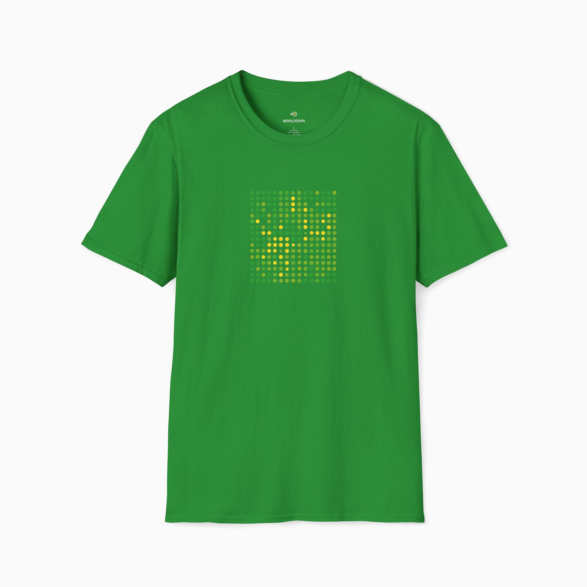 Green & Yellow QR Code Unisex T-Shirt