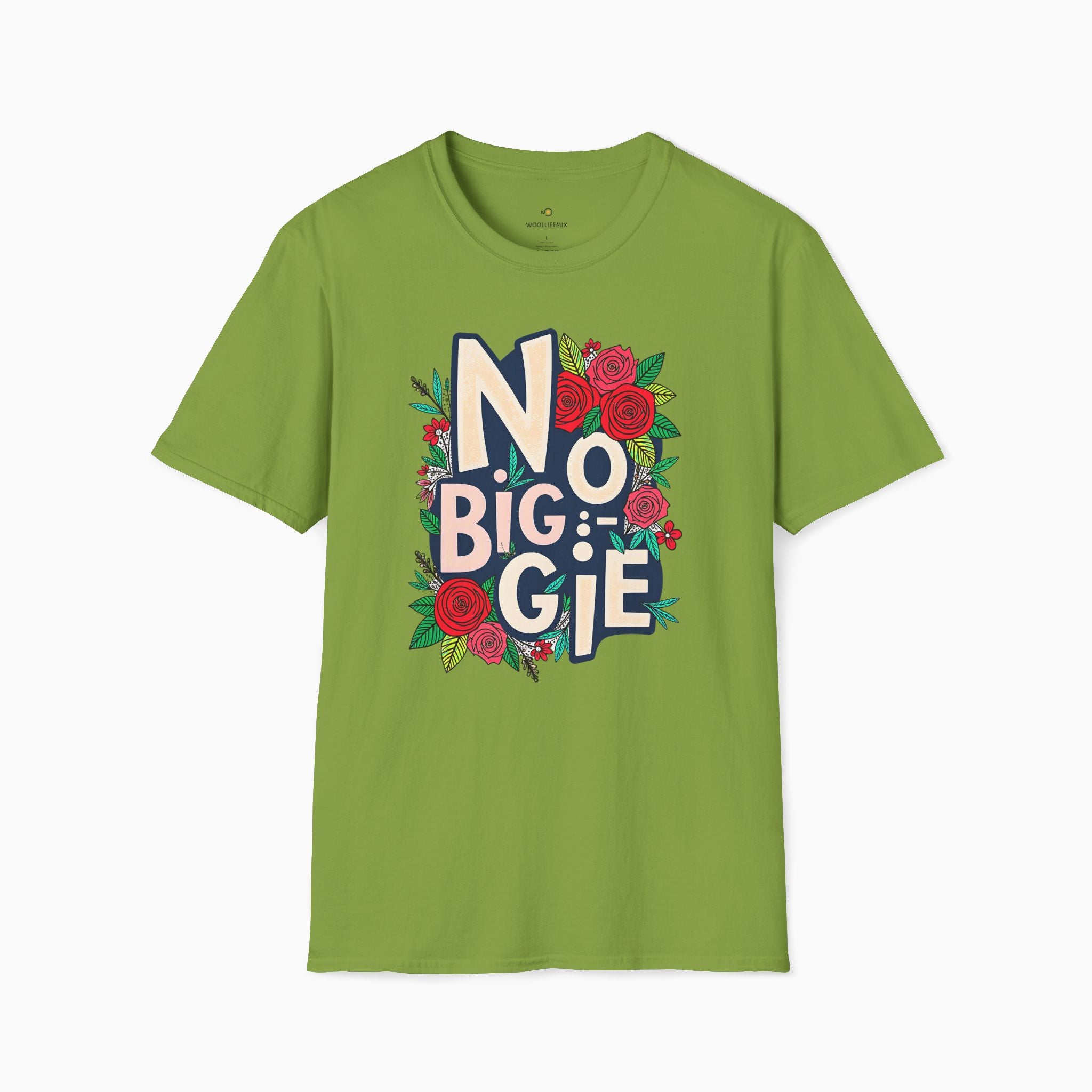 No Biggie With Floral Art  Unisex T-Shirt