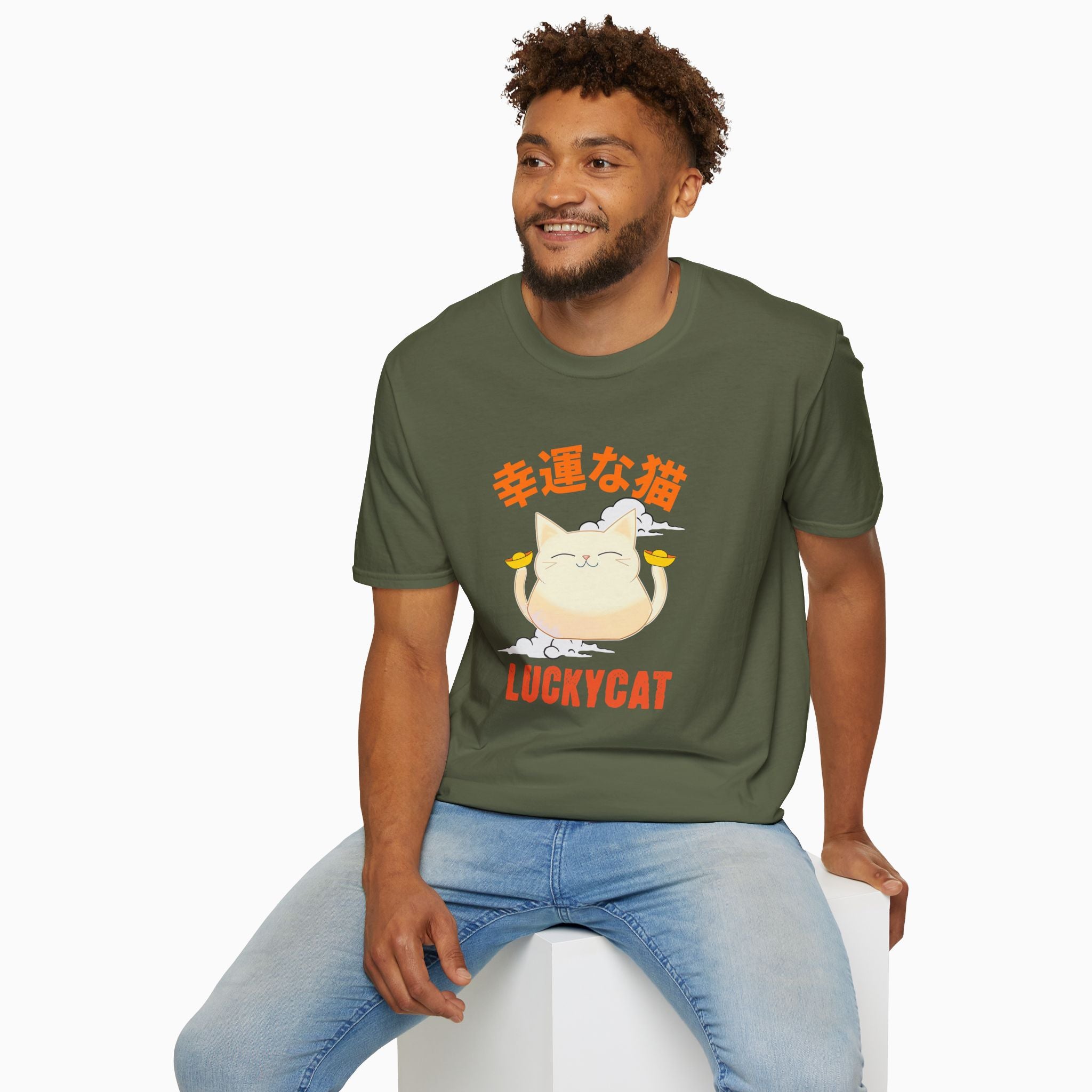 Lucky Cat Unisex T-Shirt